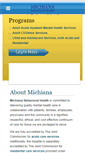 Mobile Screenshot of michianabehavioralhealthcenter.com